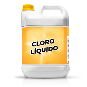 Foto genérica de cloro líquido